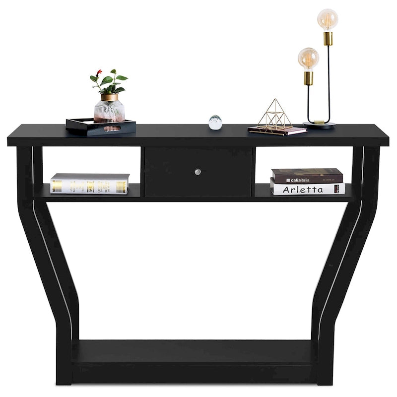 Table console moderne facile à assembler pour entrée