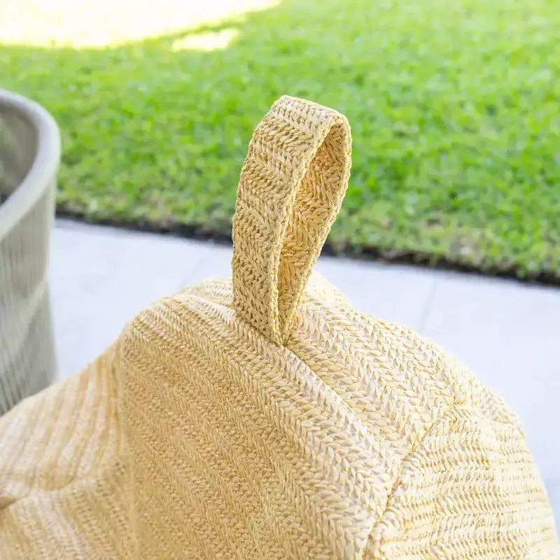 Grand Pouf Poire d'Extérieur Big Joe Teardrop, Tissu Résistant aux Intempéries, Pour Tous les Âges