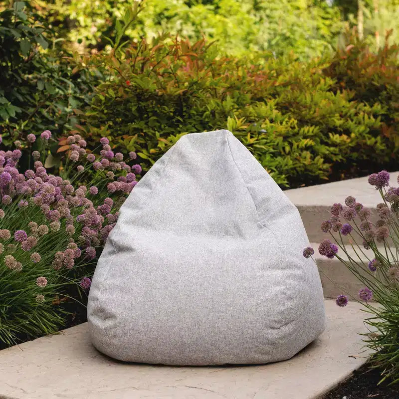 Grand Pouf Poire d'Extérieur Big Joe Teardrop, Tissu Résistant aux Intempéries, Pour Tous les Âges