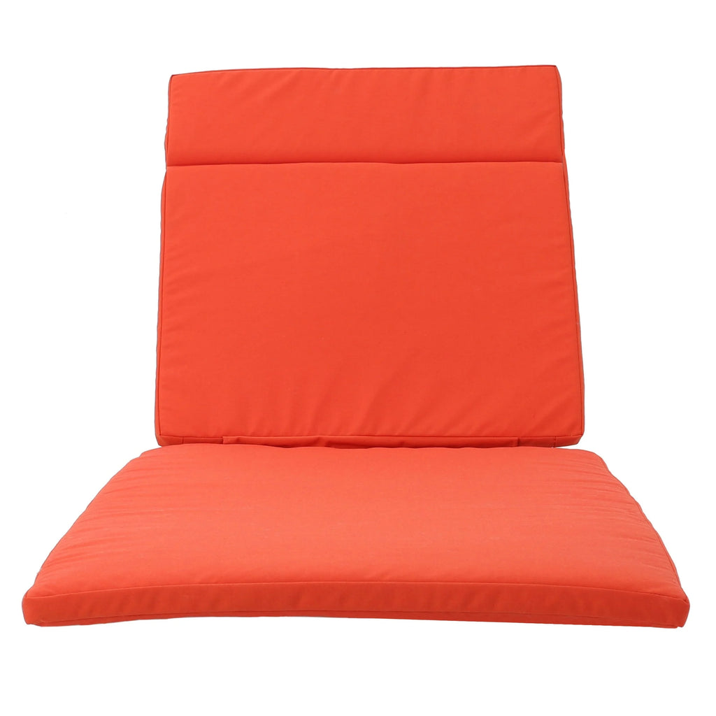 Ensemble de coussins d'extérieur Salem pour chaise longue - Coussins uniquement (lot de 2) par Christopher Knight Home - 79,25L x 27,50W x 1,50H