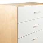 Commode 5 tiroirs, blanche
