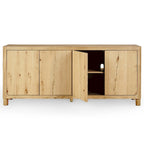 Buffet chêne 4 portes - 80Lx22Px33H