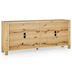 Buffet chêne 4 portes - 80Lx22Px33H