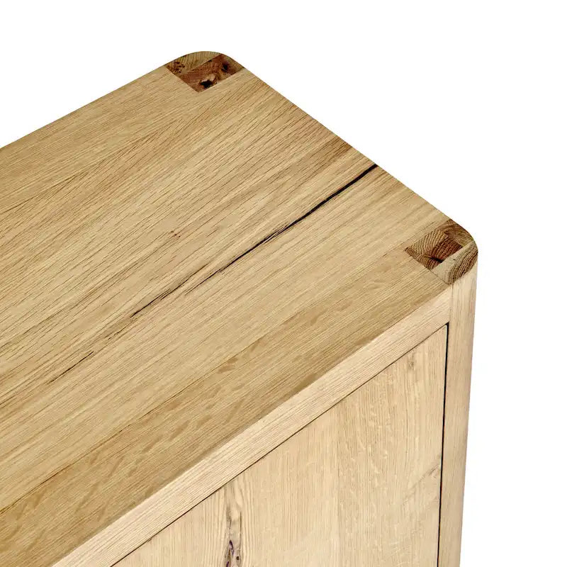 Buffet chêne 4 portes - 80Lx22Px33H