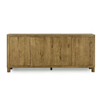 Buffet chêne 4 portes - 80Lx22Px33H