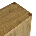 Buffet chêne 4 portes - 80Lx22Px33H