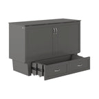 Lit escamotable Queen avec matelas