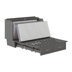 Lit escamotable Queen avec matelas