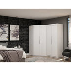 Ensemble de 2 armoires d'angle modulables modernes Mulberry 3.0