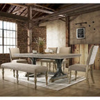 Ensemble de salle à manger 6 pièces Birmingham Nailhead de Roundhill Furniture