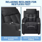 Fauteuil inclinable pour enfants Home Imports Emporium, fauteuil inclinable en peluche pour les tout-petes de 15 ans, fauteuil rembourré confortable pour chambre d'enfant ou chambre à coucher