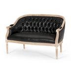 Causeuse capitonnée Faye par Christopher Knight Home