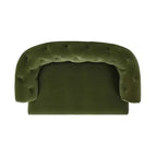 Jennifer Taylor Home Kiki Canapé-lit Chesterfield pour chien de 36,5 po, taille M