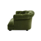 Jennifer Taylor Home Kiki Canapé-lit Chesterfield pour chien de 36,5 po, taille M