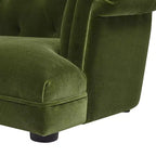 Jennifer Taylor Home Kiki Canapé-lit Chesterfield pour chien de 36,5 po, taille M