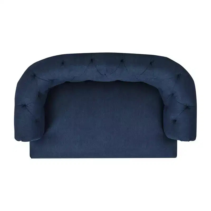Jennifer Taylor Home Kiki Canapé-lit Chesterfield pour chien de 36,5 po, taille M