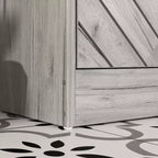 Meuble à chaussures d'entrée Famapy avec 2 tiroirs basculants