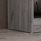 Meuble à chaussures d'entrée Famapy avec 2 tiroirs basculants