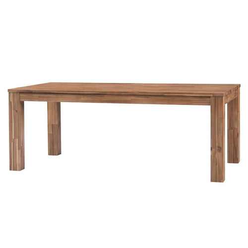 Table de salle à manger rectangulaire de 75 pouces avec pieds carrés