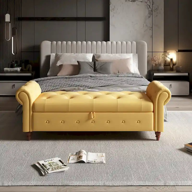 Banc ottoman avec rangement
