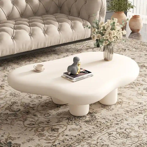 48.5 Modern Cloud Shape 4 Legs Coffee Table