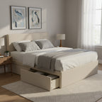 Mammoth Upholstered Platform 2 Drawer Storage Bed