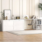 Lit escamotable Queen Size avec bureau rotatif