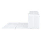 Lit escamotable Queen Size avec bureau rotatif