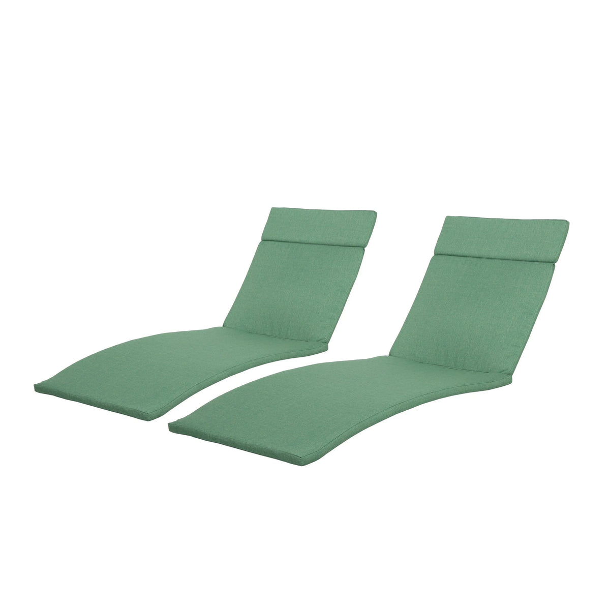 Ensemble de coussins d'extérieur Salem pour chaise longue - Coussins uniquement (lot de 2) par Christopher Knight Home - 79,25L x 27,50W x 1,50H