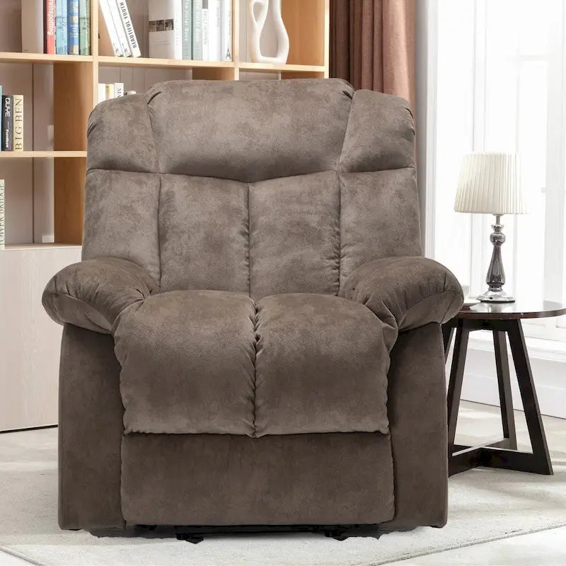 Fauteuil inclinable électrique avec fonction de levage pour personnes âgées, avec pochette latérale