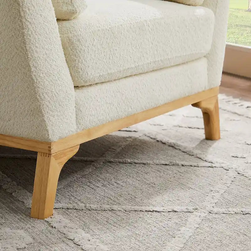Fauteuil d'appoint moderne à accoudoirs évasés VANOMi 41.7