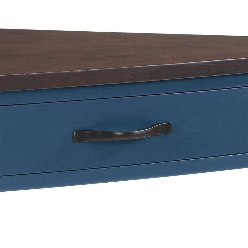 Table d'appoint d'angle triangulaire en bois pour petit salon
