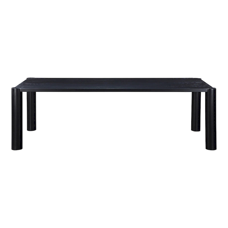 Table à manger moderne en chêne massif Posy Aurelle Home