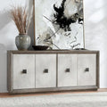 Buffet vaisselier Denver 80 Classic Home gris vieilli