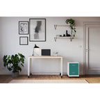 Classeur mobile vertical 2 tiroirs de 45,7 cm de profondeur, format lettre, avec tiroir accessoire Space Solutions 18