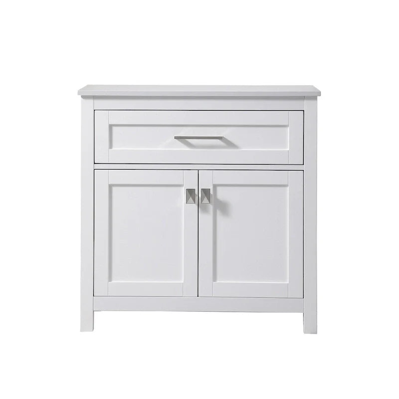 Meuble de rangement de salle de bain autoportant Indigo Home 30 pouces - 30 x 16