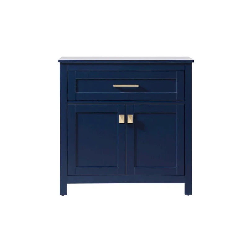 Meuble de rangement de salle de bain autoportant Indigo Home 30 pouces - 30 x 16