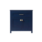 Meuble de rangement de salle de bain autoportant Indigo Home 30 pouces - 30 x 16