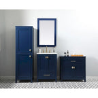Meuble de rangement de salle de bain autoportant Indigo Home 30 pouces - 30 x 16