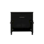 Meuble de rangement de salle de bain autoportant Indigo Home 30 pouces - 30 x 16