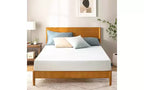 Matelas en mousse à mémoire de forme Zinus 8 pouces Double Thé vert, sans fibre de verre, fermeté moyenne, soulagement de la pression zoné, mousses et tissu certifiés sûrs