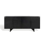 Buffet en bois 4 portes - 68Lx18Px30H
