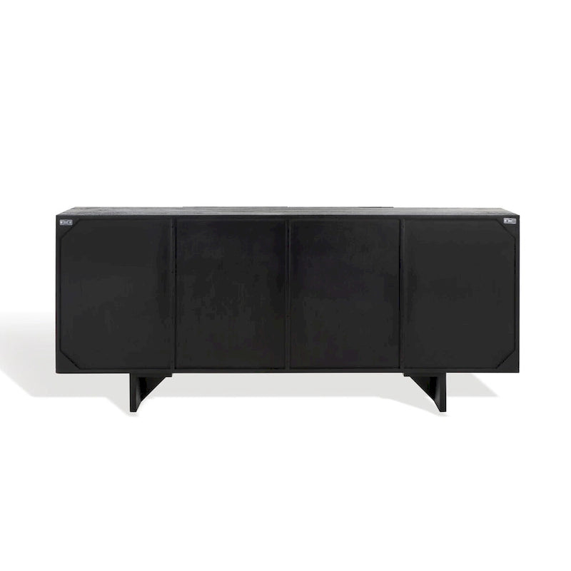 Buffet en bois 4 portes - 68Lx18Px30H