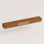 Meuble TV flottant mural Luck Live Mid-Century Modern 200 cm avec portes et tiroirs en rotin