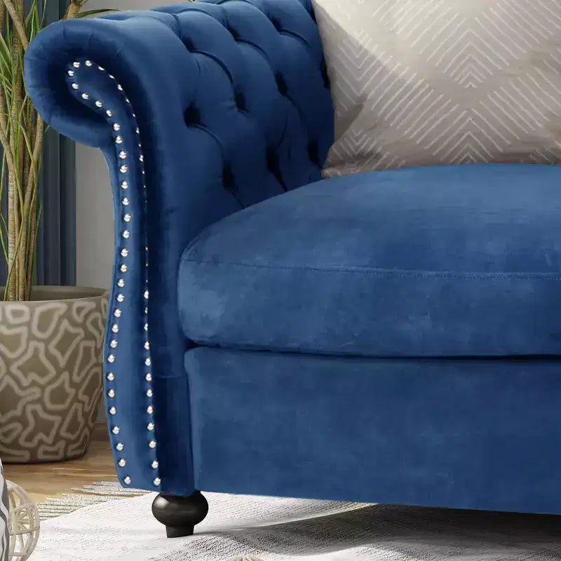 Causeuse Somerville Traditional Chesterfield - Christopher Knight Home