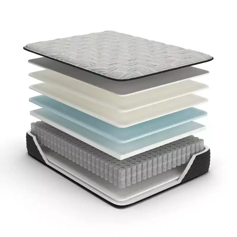Matelas hybride moelleux Signature Design by Ashley Palisades de 14 pouces avec mousse mémoire à réponse rapide