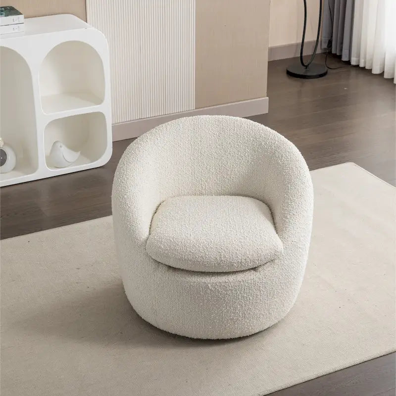 Fauteuil club moderne pivotant Winnie de Roundhill Furniture