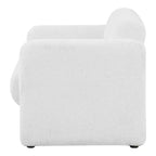 HOMES: Inside + Out Fauteuil d'appoint moderne Sanddrift en bouclette