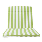 Ensemble de coussins d'extérieur Salem pour chaise longue - Coussins uniquement (lot de 2) par Christopher Knight Home - 79,25L x 27,50W x 1,50H