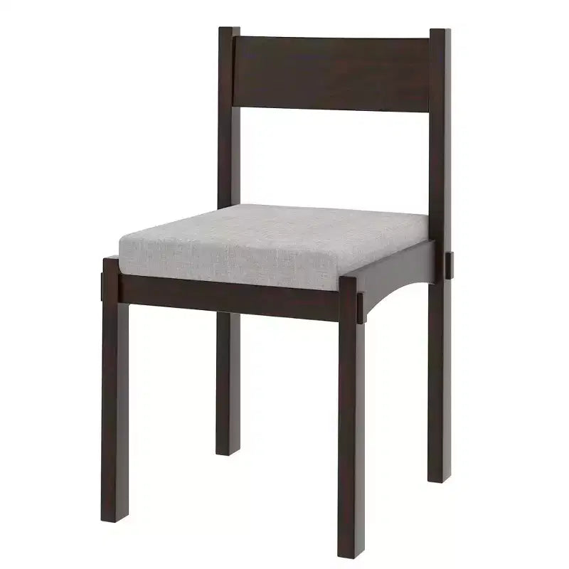 Ensemble de salle à manger rétro 7 pièces Whisen avec chaises rembourrées